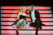 Szilvi Szendy und Dávid Szabó , zwei Stars des Budapester Operettentheaters, zeigten Ausschnitte aus „Die Csárdásfürstin“ (©Foto. Martin Schmitz)